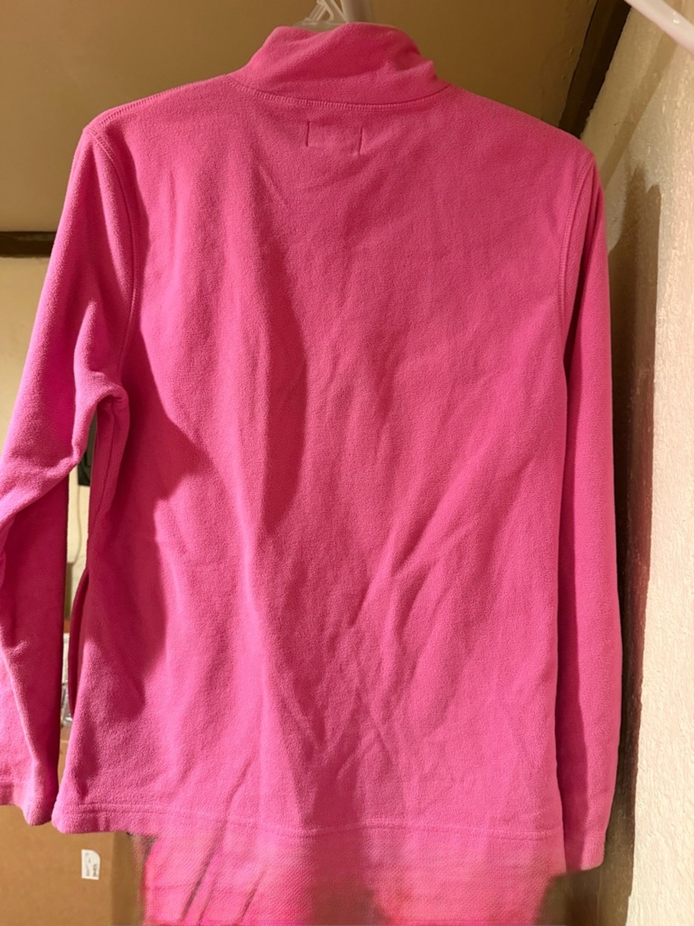 Pink Full-Zip Fleece Jacket with Awareness Ribbon - Picture 2 of 3